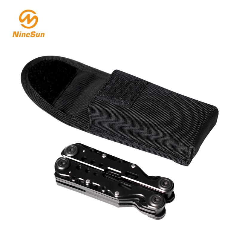 Nhỏ màu đen nylon gấp dao